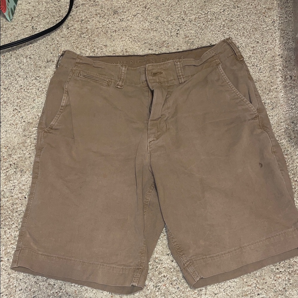 American Eagle Outfitters Men's Brown/khaki Shorts